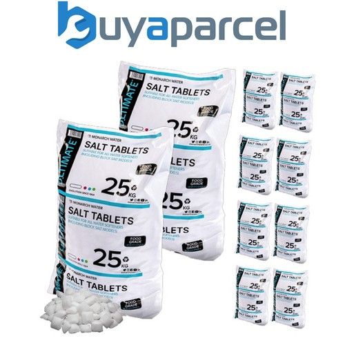 Monarch Ultimate Water Softener Salt Tablets 25kg Bag 1-10 Food Grade Salt