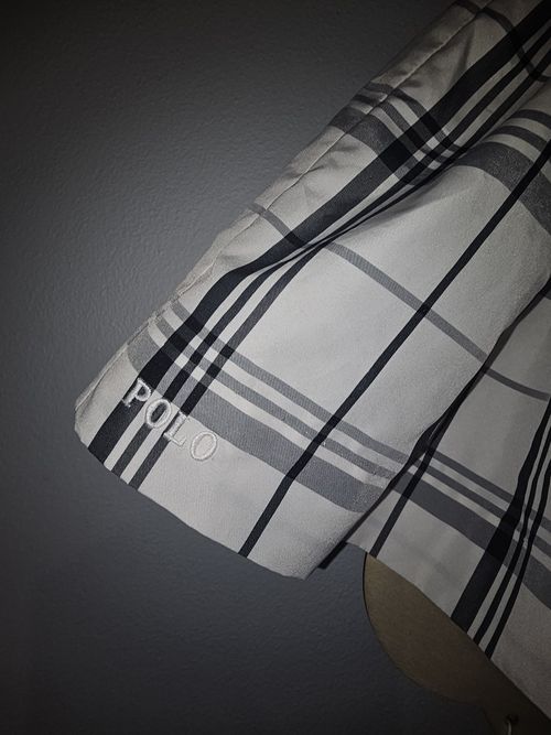 Ralph Lauren Girls Plaid Fit & Flare Taffeta Bow Dress 9-12 Months — image 3