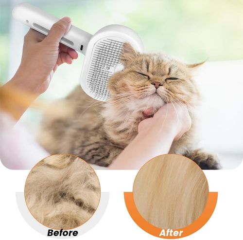 3 In 1 Cat Steam Brush Pet Electric Spray Massage Comb Dog Pet Hair Removal Comb — image 5
