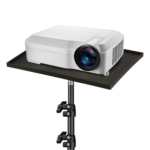DVD Projector Bracket Laptop DJ Tripod Stand Adjustable Height with Tripod Trays — image 11