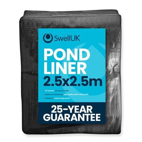 Pond Liner Swell UK - 25 Year Guarantee  – Free Delivery - Garden & Fish Ponds