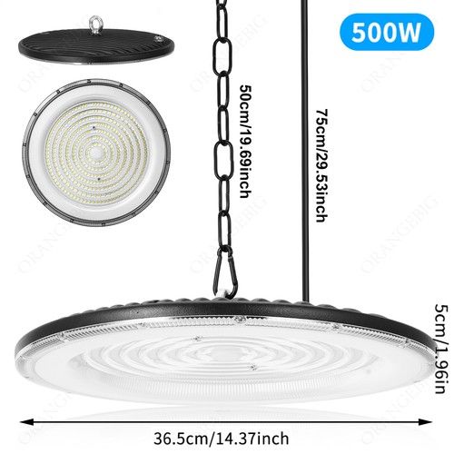 UFO LED High Bay Light Workshop Garage Light Industrial Warehouse Lamp 200W-800W