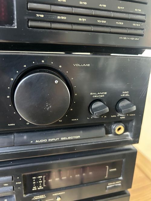 Pioneer DC-Z83 Stereo Double Cassette Deck Amplifier & FZ93L Tuner Set - Working — image 7
