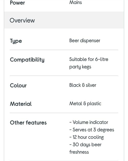 Philips Perfect Draft Beer Dispenser Machine — image 3