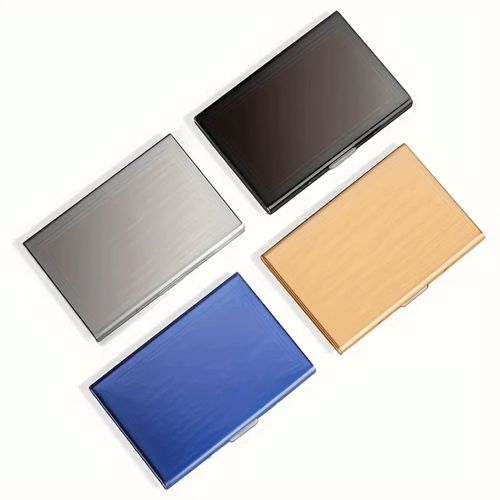 RFID Blocking Metal Credit Card Holder Wallet Stainless Steel Slim Men Women UK — image 5
