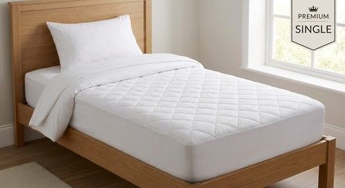 Luxury Quilted Mattress Protector Fitted Bed Cover Anti Allergy Matress All Size
