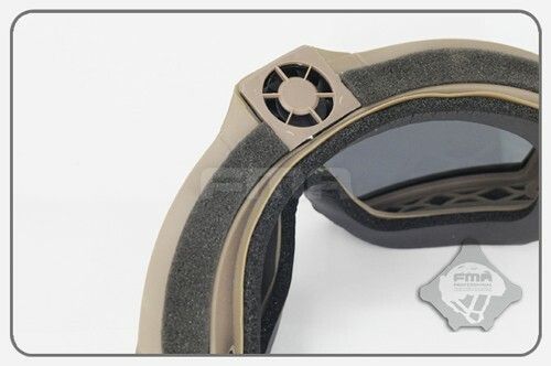 FMA TB1029 LPG01BK12-2R Regulator Updated Version with Fan Goggles Eye Guard — image 7