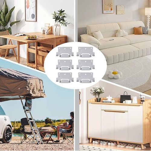 6x For IKEA Skorva Midbeam Bed Mounting Bracket 116791 Bed Frame Support Bracket — image 11