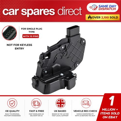 RANGE ROVER EVOQUE 2011-ON FRONT RIGHT DRIVER SIDE DOOR LOCK LATCH MECHANISM