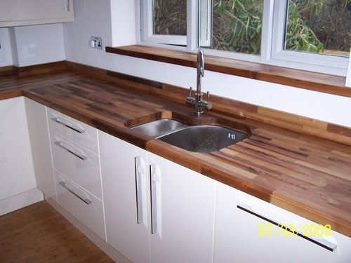 Solid Walnut Kitchen Worktop, Real Wood work top, Island Table Desk !!! Cheap!!! — image 4