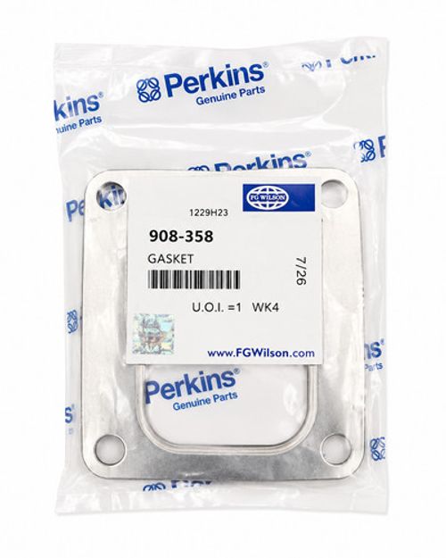 Genuine FG Wilson 908-358 Metal Gasket Perkins Generator OEM New NOS