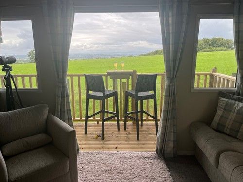 Static caravan on site NO TENURE! Overlooking mountains! Open 52 weeks
