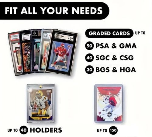 Graded Trading Card Storage Box Case PSA BGS CGC SGC Slab Holder — image 8