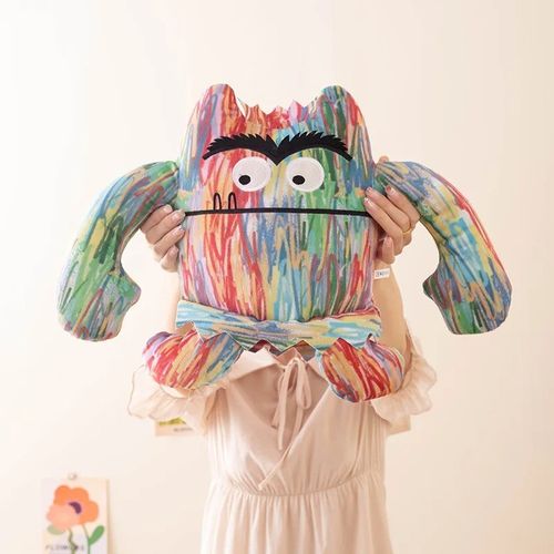 Dlishka Colour Monster Plush Toy, Cute Resources Toys, Stuffed Animals for... — image 3