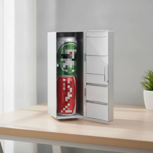 USB Refrigerator Portable Mini Fridge Compact for Students, Gamers — image 2
