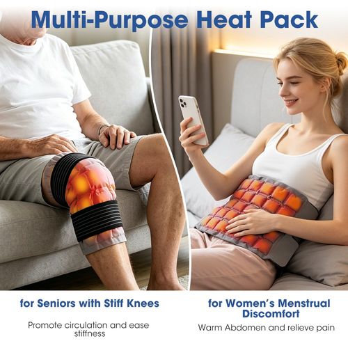 Ice Pack for Knee Replacement Surgery, Reusable Hot Cold Pack Knee Ice Pack Wrap — image 10