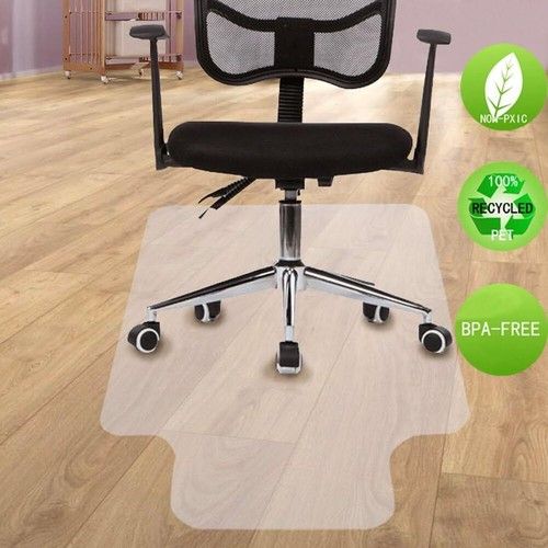 120CM*90CM Non Slip Office PVC Chair Desk Mat Hard Floor Computer Protector