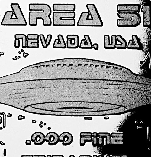 OUR SOLAR SYSTEM & AREA 51 Silver & Bronze Commemorative Coins & Capsules. Alien — image 5