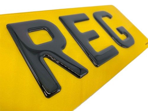 Short Number Plates PAIR - 100% ROAD/MOT Legal Car Registration 4/5/6/7 Digits