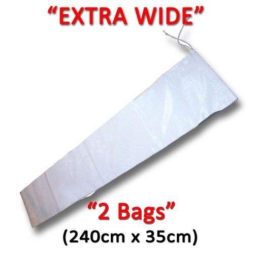 Pair XL Marquee Pole Storage Bags - Gazebo Tent Caravan Awning - Pole Store Bags