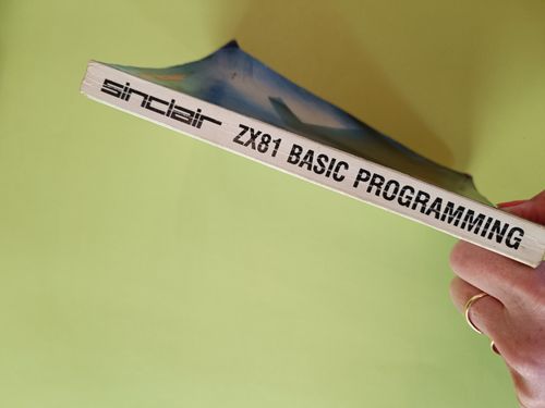 Vintage Sinclair ZX 81 Basic Programming Book 1980s - User Manual — image 4