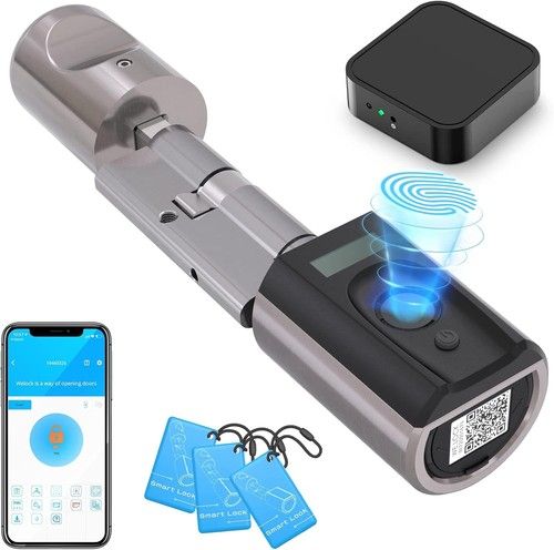 WELOCK Fingerprint Smart Lock Biometric Waterproof Keyless Door Lock with App