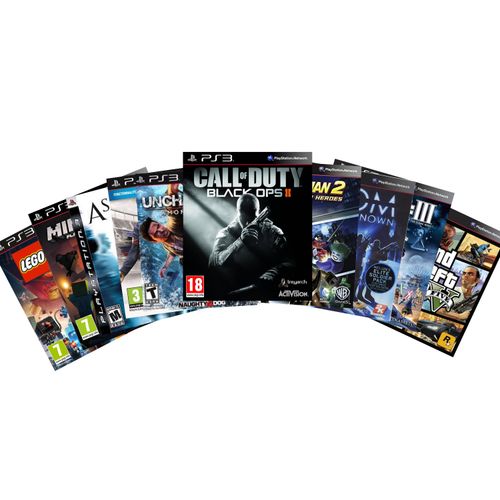 Sony Playstation 3 Slim Console 1 Controller 320GB PS3 Cables 10 Games HDMI — image 5