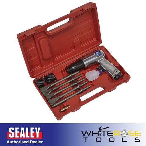 Sealey Air Hammer with Chisels Long Stroke Air Tool Workshop Garage — image 1