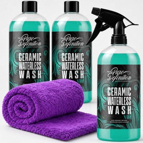 Ceramic Waterless Wash 3L – SiO2 Cleaning Car Spray Paint, Glass, Wheels & Trim