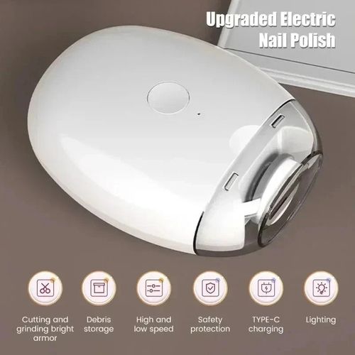 Electric Toe Nail Clippers For Thick Nails Nail Trimmer Cutter USB Rechargeable — image 2
