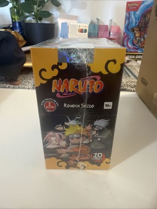 Naruto Mythos TCG: Konoha Shido 1st Edition Booster Box | FACTORY SEALED