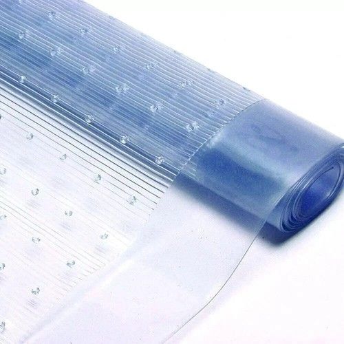 Heavy Duty Clear Vinyl Carpet Protector Non Slip Plastic Floor Mat Home & Office