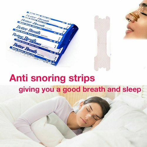 100 x Better Breath Nasal Nose Strips Right Easy Stop Anti Snoring Sleeping ***( — image 2