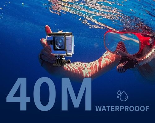 WOLFANG Action Camera 4K 60FPS 24MP GA300, WiFi EIS Touch Screen Sports Camera  — image 6