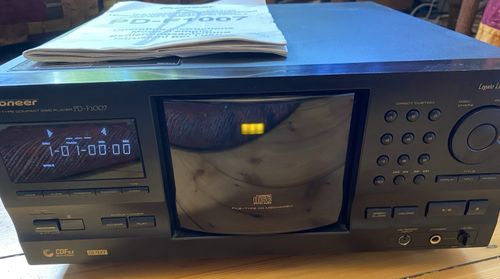 Pioneer PD-F1007 CDFile 301-Disc CD Changer Player Black  — image 6