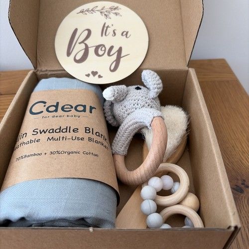 GIFT, BABY BOY GIFT SET, BABY HAMPER, BABY SHOWER (Y33)