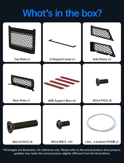 Bambu Lab AMS Perch - Supports Upto Two AMS Units — image 7