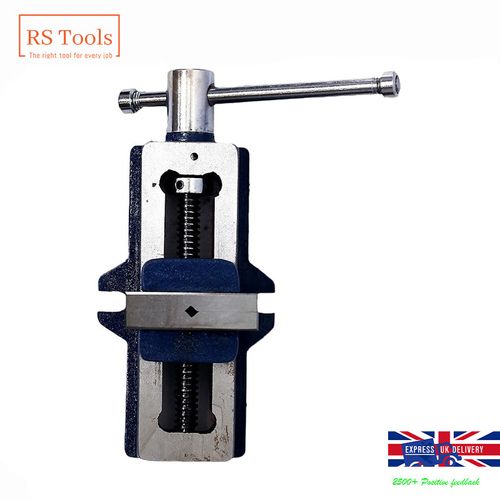 Lathe Vertical Milling Slide Fixed Base 4" x 5" And 2" Self Centering Vice Vise — image 11