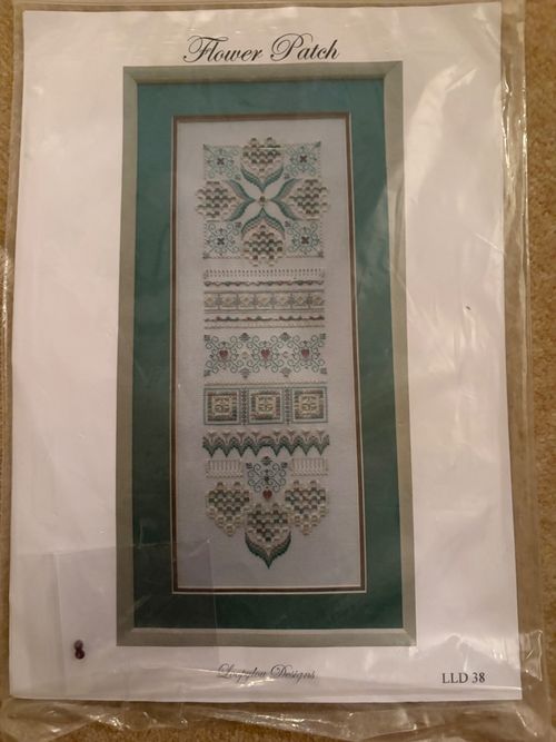 Loopy Lou Designs Flower Patch Chart & Thread Pack (LLD38) - Rare Out of print — image 2