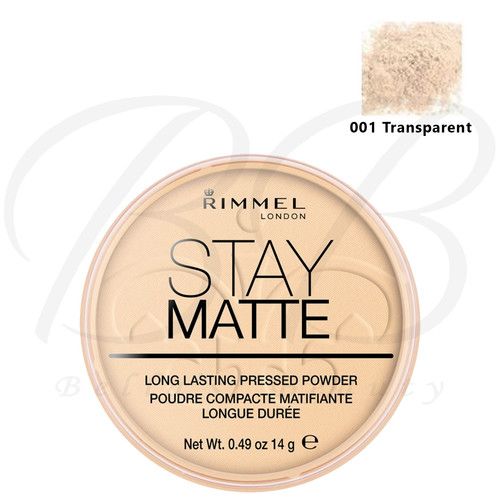 RIMMEL London Stay Matte Long Lasting Shine Pressed Face Powder 14g *ALL SHADES*