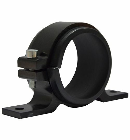 Lightweight Aluminium Single Gauge Mount Bracket Mount ID 50mm - Black WMH