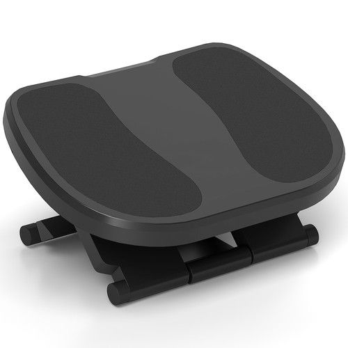 Adjustable Ergonomic Footrest Under Desk Foot Stool Office Home Support