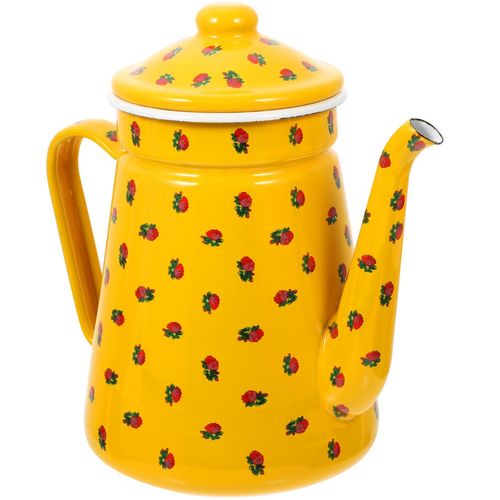 Tea Kettle Camping Teapot Boiling Tea Kettle Vintage Water Coffee Milk Pot with — image 12