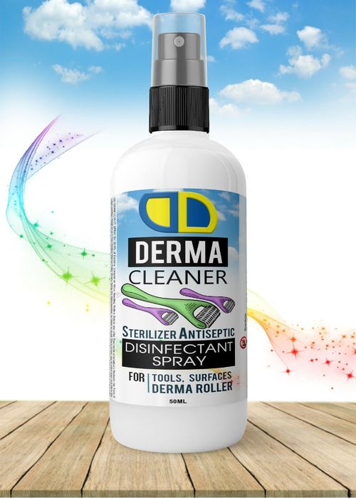 Derma Roller Cleaner Steriliser Tools Make up Brush Surface 50ml Spray  — image 1