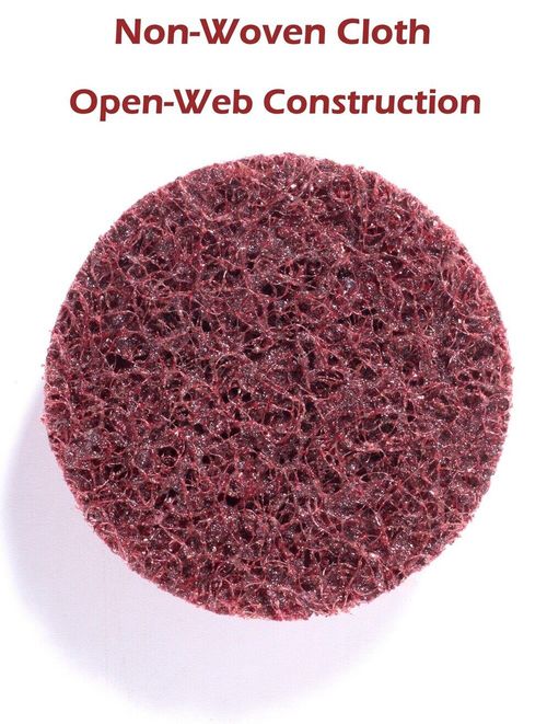 92Pcs 50mm 2" TypeR Quick Change Disc Die Grinder Sanding Pad Coarse Medium Fine — image 8