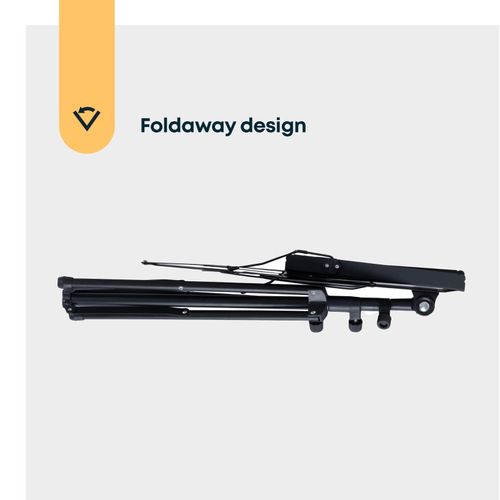 Fineway Adjustable Sheet Music Stand Tripod Base Black with Carry Bag — image 6