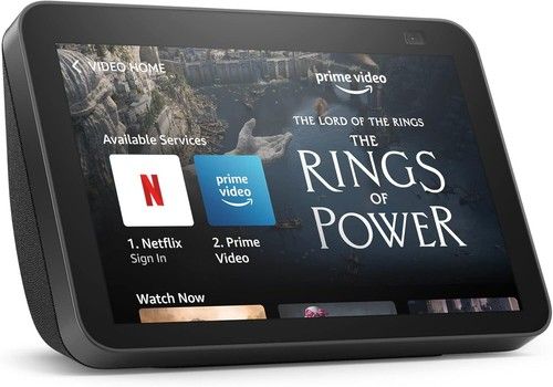 Amazon Echo Show 8 2nd Gen HD Smart Display Alexa 13MP Camera - Charcoal