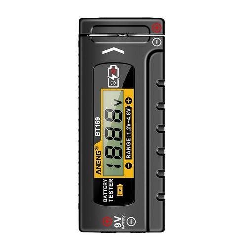 Universal Digital Battery Tester LCD Display - AA AAA 9V Button Cell Power Le — image 2