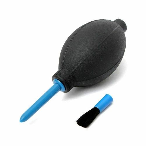 Dust Blower Rubber Bulb Air Pump Cleaning Cleaner +Brush For Digital Camera Lens