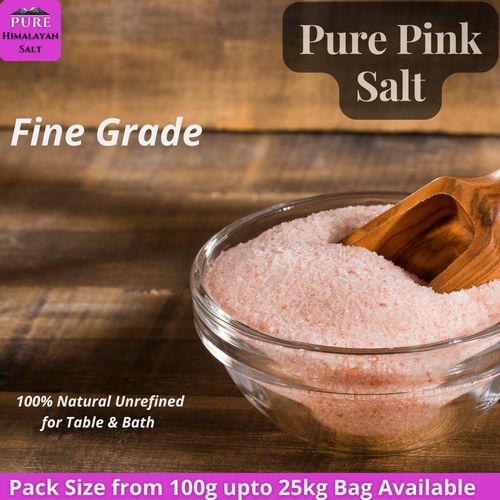 ORGANIC PINK HIMALAYAN SALT  Fine | 100-500g 1KG 2KG 5KG 10KG 25KG Food & Bath — image 2